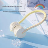 Portable Leafless Neck Fan – USB Rechargeable