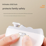 Electric Nail Clipper & Grinder – USB Rechargeable, Child-Safe