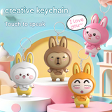 Interactive Talking Cartoon Doll – Light-Up Recordable Toy for Kids