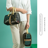 Mesh Toiletry Bag Set – Breathable Travel Makeup & Bath Storage Pouches (3-Piece)