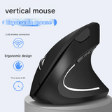 Ergonomic Wireless Vertical Mouse – 2.4G Optical Right-Handed Rechargeable Mouse