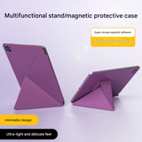Magnetic iPad Case – K-Fold Stand Cover for iPad 10th Gen, Air, Mini, Pro (8.3"–13")