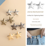 Adjustable Jeans Waist Buckle – Five-Pointed Star Alloy Clip for Waist Tightening (Pack of 2)