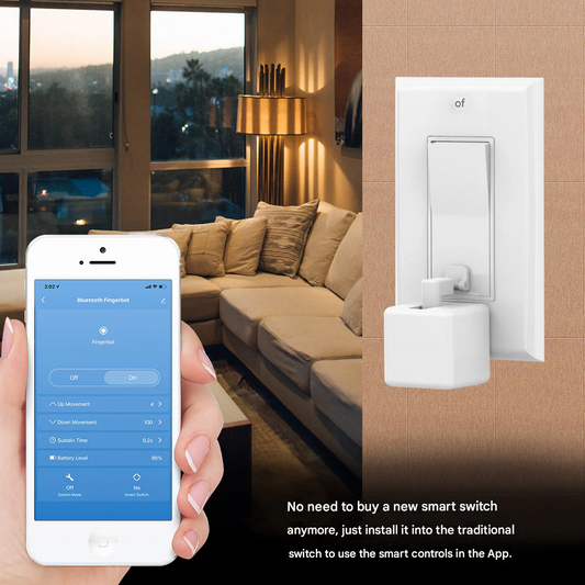 Bluetooth Smart Finger Robot – 2nd Gen App-Controlled Switch Pusher