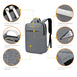 CLEVER BEES Business Laptop Backpack – Stylish, Travel-Ready, Overseas Edition