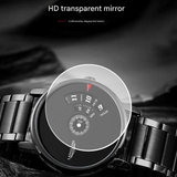 Ultra-Thin Men’s Quartz Watch, Large Dial