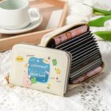 Korean-Style Accordion Card Holder – Wallet for Girls