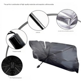 Car Windshield Sunshade – UV Protection Heat Insulation Front Shield (130×76cm)