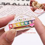 Unisex Power Mood Brooch – Emotion Manager Slide Pin, Expression Badge Jewelry