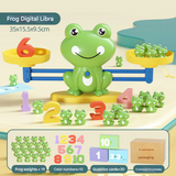 Educational Frog Balance Toy for Toddlers – Early Math Learning Game, DIY Plastic Set