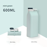 Foldable Silicone Travel Water Cup for Kids – Portable, Heat-Resistant