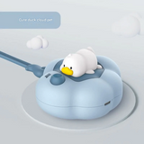 Rechargeable Hand Warmer with Night Light - Cute Cloud Design