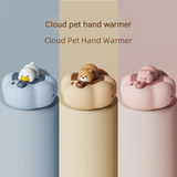 Rechargeable Hand Warmer with Night Light - Cute Cloud Design