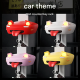 Miata-style Car Headlight Key Holder Hook – Adhesive Hook with LED Light