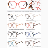 Women’s Oversized Alien Frame Glasses – Anti-Blue Light & UV Protection