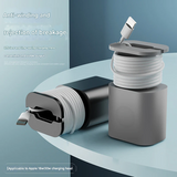 Universal Silicone Cable Winder Cover for Phone Chargers – Protective Cord Organizer