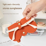Leather Glasses Case – Portable & Protective Eyewear Holder