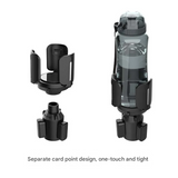 Multifunctional Car Cup Holder – Adjustable Beverage & Card Organizer