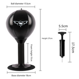 Desktop Boxing Speed Ball for Kids & Adults – PU Stress Relief Punching Ball with Suction Cup