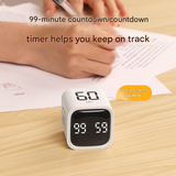 Smart Digital Timer – Kitchen Countdown Clock & Study Time Manager with Alarm