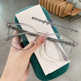 Retro Oval Myopia Glasses Frames for Adults – Ultra-Light TR90 Full Frame Eyewear