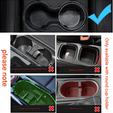 Multifunctional Car Cup Holder – Adjustable Beverage & Card Organizer