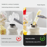 Magnetic French Fry Ice Cube Tray – Long Stackable ABS Mold for Freezer