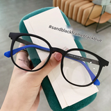 Retro Oval Myopia Glasses Frames for Adults – Ultra-Light TR90 Full Frame Eyewear