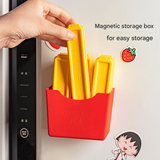 Magnetic French Fry Ice Cube Tray – Long Stackable ABS Mold for Freezer