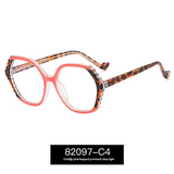 Women’s Oversized Alien Frame Glasses – Anti-Blue Light & UV Protection