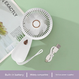Portable Mini Handheld Fan – USB Rechargeable, Compact & Lightweight
