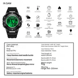 SANDA Outdoor Sports Digital Watch – Waterproof Smart Watch with Fitness Tracker