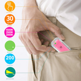 USB Rechargeable Book Light – Clip-On Bookmark Lamp, Portable LED Reading Light