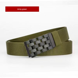 Unisex Sports Outdoor Nylon Fabric Belt with Automatic Iron Buckle – Casual