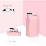 Foldable Silicone Travel Water Cup for Kids – Portable, Heat-Resistant