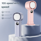 Portable Handheld & Desktop Mini Fan, Silent Cooling