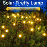 Solar Firefly Garden Lights – 6-Head LED Landscape Stakes for Courtyard & Lawn Decor