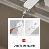 Sink-Mounted Kitchen Food Waste Drain Bin