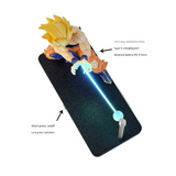 Dragon Ball Goku Kamehameha Night Light – Magnetic LED Atmosphere Lamp with Shock Wave