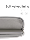 Stylish Scribble Laptop Sleeve – Shock-Resistant Polyester Case for 11–15 Inch Devices