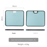 Non-Slip Double-Sided Cutting Board – Antibacterial Plastic Chopping Board