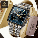 Men’s Luxury Chronograph Quartz Watch – Luminous, Calendar