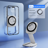 Folding Magnetic Phone Stand – Compact Travel Bracket