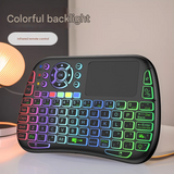 Wireless RGB Backlit Keyboard with Touchpad – Compact Multi-Key Design