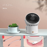 Rechargeable Neck Fan – Ultra-Quiet USB Mini Fan with 3 Speeds