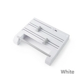 Wall-Mounted Wrap Storage Rack with Cutter – Kitchen Organizer for Plastic Wrap