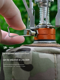 Portable Camping Stove with Electronic Ignition – All-in-One Butane Gas Cooker