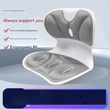 Ergonomic Petal Lumbar Support Seat – Office & Study Chair Cushion