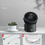 Rechargeable Neck Fan – Ultra-Quiet USB Mini Fan with 3 Speeds