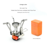 Portable Camping Stove with Electronic Ignition – All-in-One Butane Gas Cooker